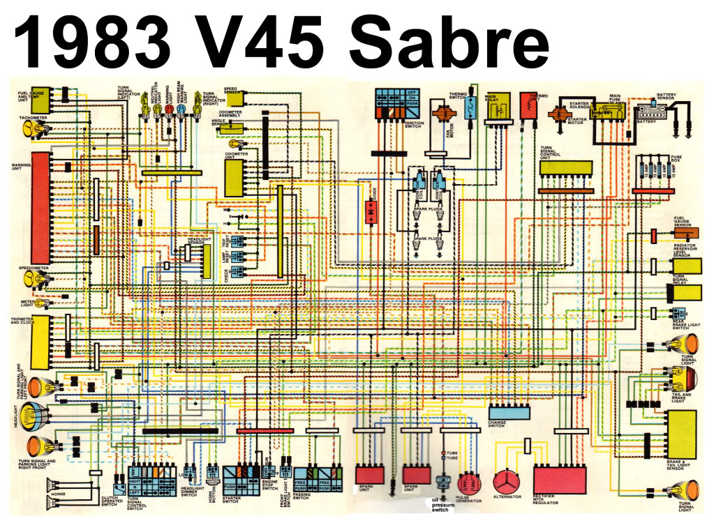 Diagram  Honda Magna V45 Wiring Diagram Full Version Hd